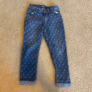 Levi's Blue Patterned Jeans